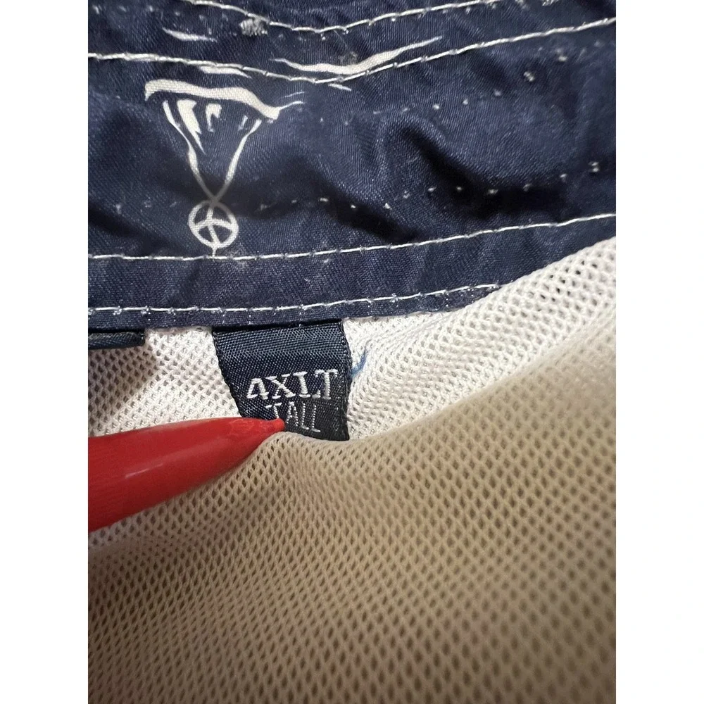 Vtg Polo Ralph Lauren Board Swim Trunks Shorts Nautical Sailing 4XLT